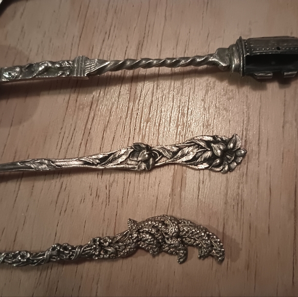 Sterling silver miniature spoons. - Picture 9 of 15